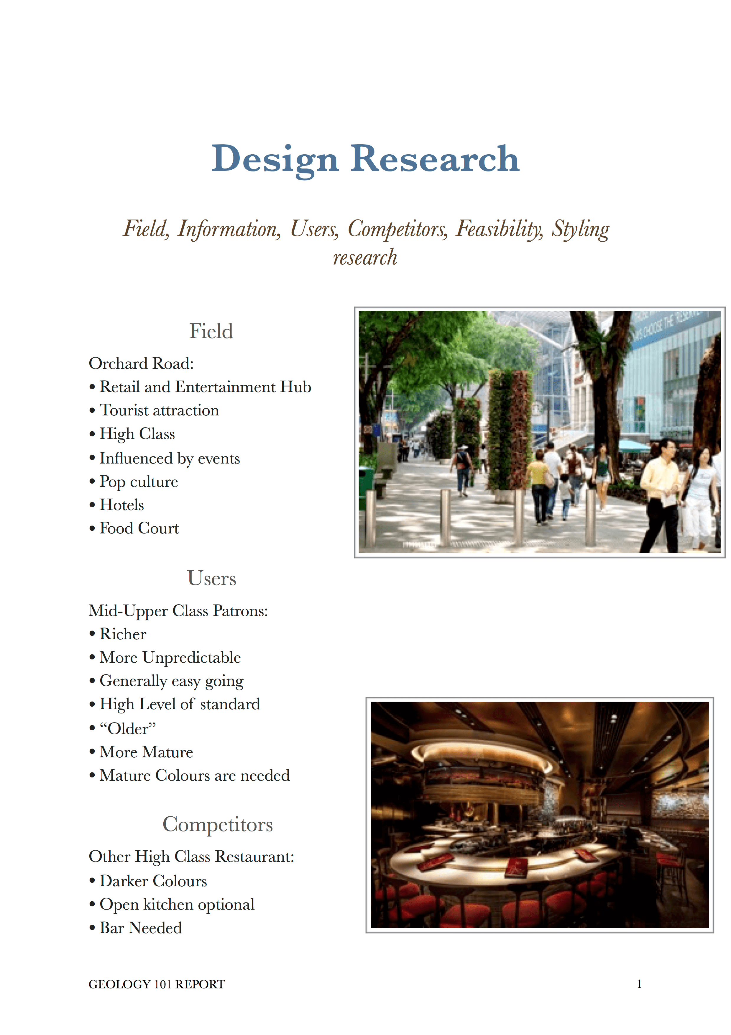 Design Research 1